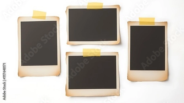 Obraz old photo postcard