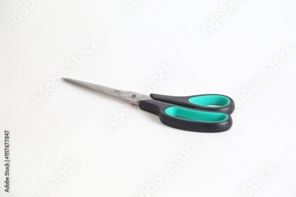 Fototapeta scissors on a white background isolated