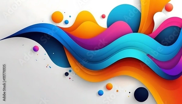 Obraz abstract colorful background
