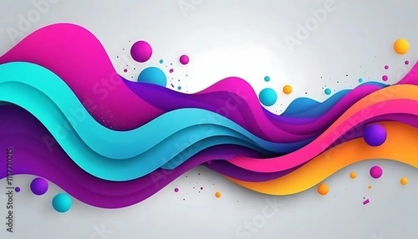 Obraz abstract colorful background
