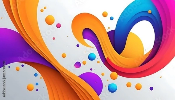 Obraz abstract colorful background