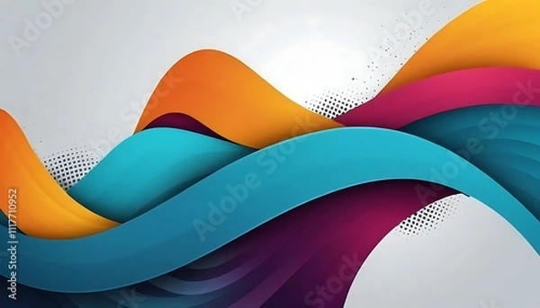 Obraz background with circles