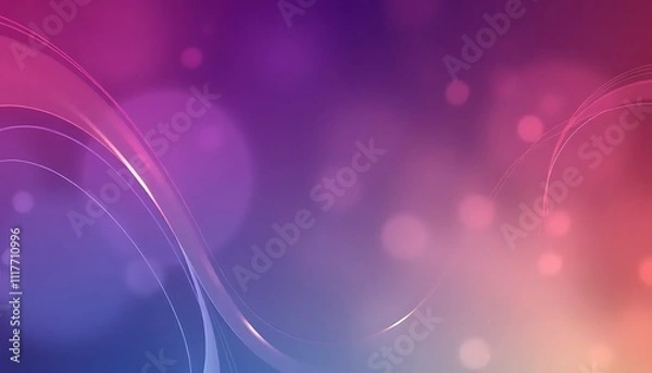 Obraz abstract purple background with glowing lines