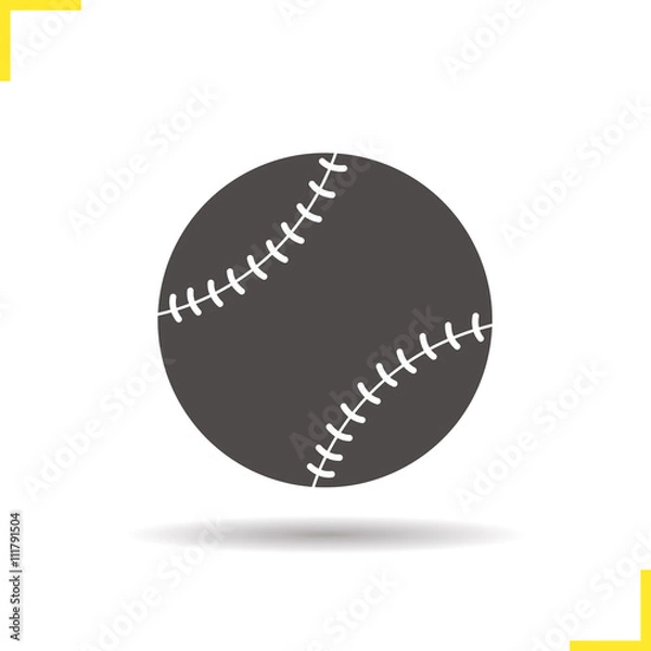 Obraz Baseball ball icon