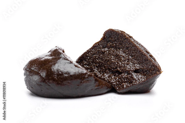 Obraz Hashish isolated on white background