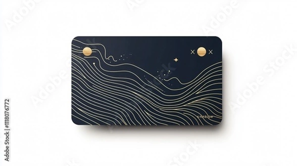 Obraz Professional Membership Card Vector for Exclusive Offers and Discounts