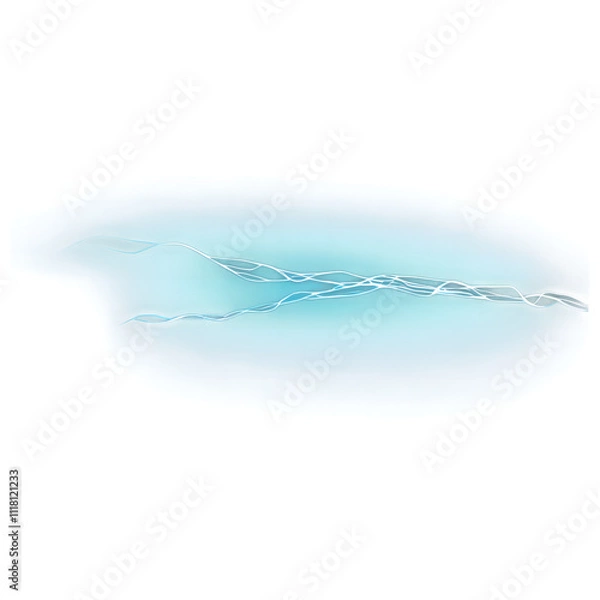 Obraz feather isolated on white background