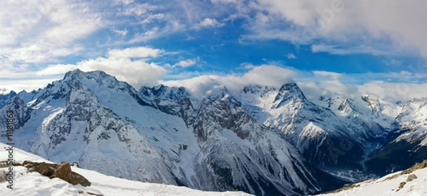 Obraz Caucasian mountain