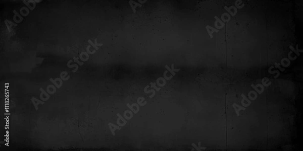 Fototapeta Abstract grunge design with textured black stone concrete wall vector. Abstract grunge background dark black chalk board.