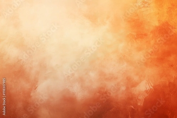 Obraz Soft orange gradient texture background with smooth color transition