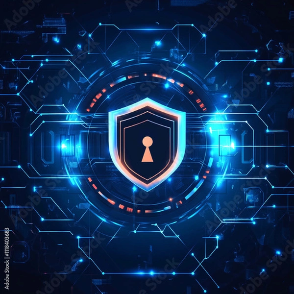 Obraz technology background