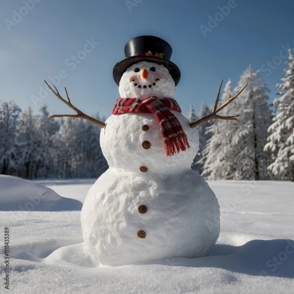 Fototapeta Snowman