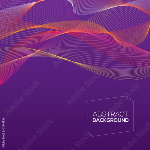 Fototapeta Abstract Background Vector Illustration.