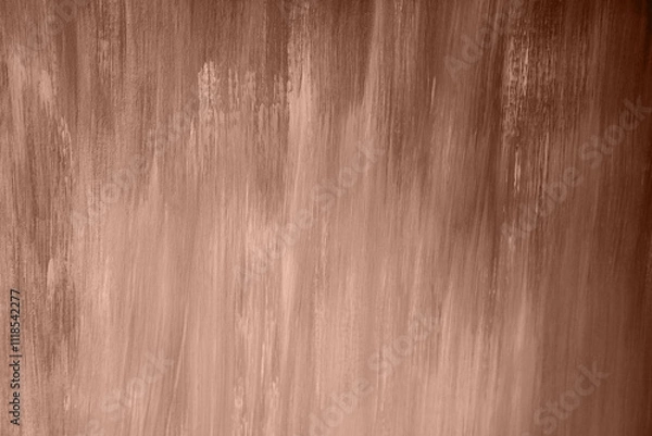 Fototapeta Background with a surface brown pattern in the form of a gradient. Beautiful background textures. Color of the year 2025 Mocha Mousse. High quality photo