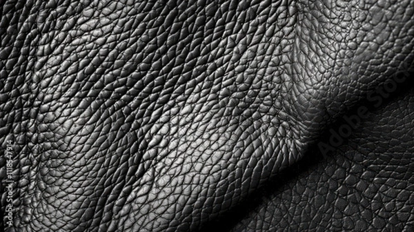 Obraz black leather texture