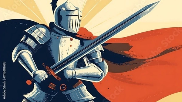 Obraz Great art illustrations