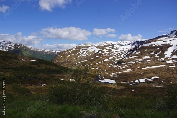 Obraz Gebirgslandschaft in Westnorwegen