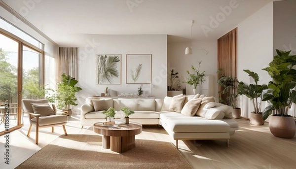 Fototapeta Choosing the right furniture for small spaces