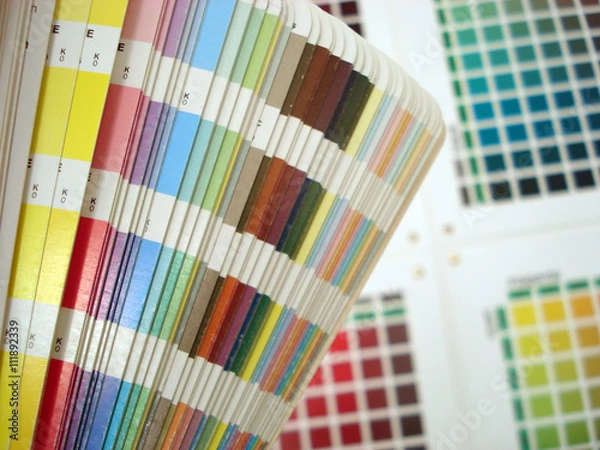 Fototapeta Farbfächer, Pantone