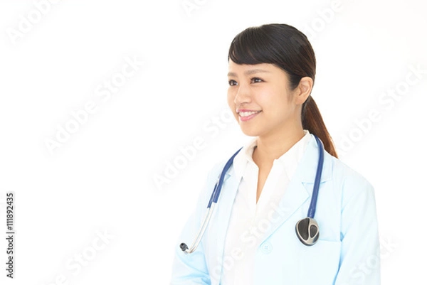 Fototapeta 笑顔の女医
