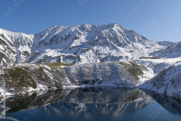 Obraz lake in winter
