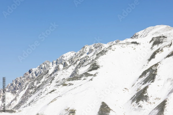 Obraz snow covered mountains