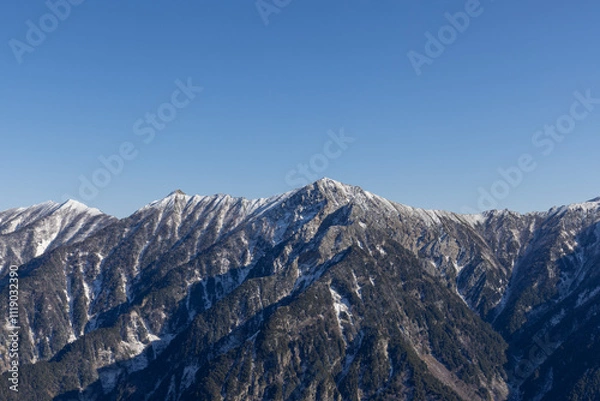 Obraz snow covered mountains