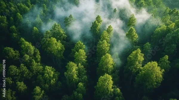 Fototapeta Carbon Offset Marketplace Connecting Buyers with Verified Projects for Transparency Sustainability and Climate Impact