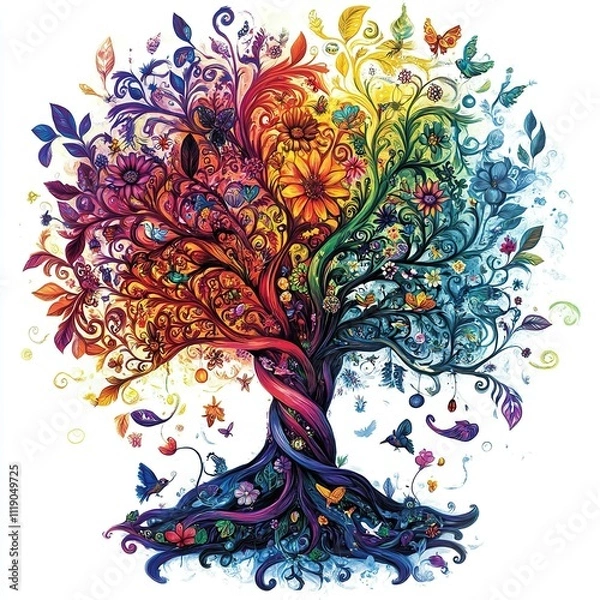 Obraz "Beautiful T-Shirt with Unique Design, Soft Fabric, and Vibrant Colors on Display"