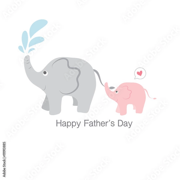 Obraz Happy Fathers Day