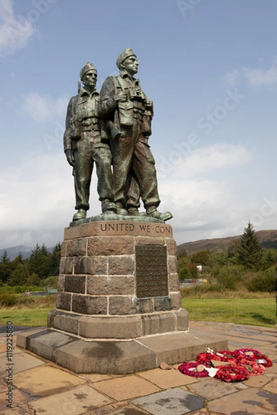 Obraz Commando Memorial Monument