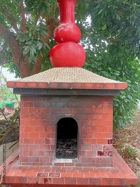 Obraz lantern in the garden