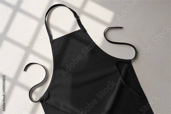 Obraz 레스토랑 카페 앞치마 로고 브랜드 디자인 목업