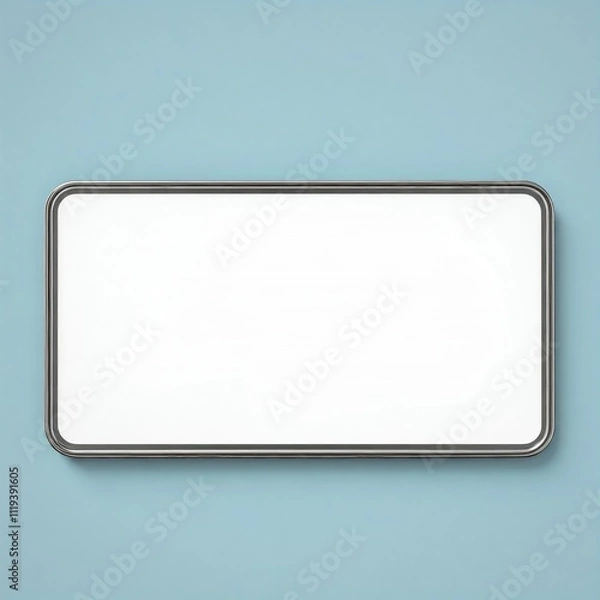 Obraz blank white board