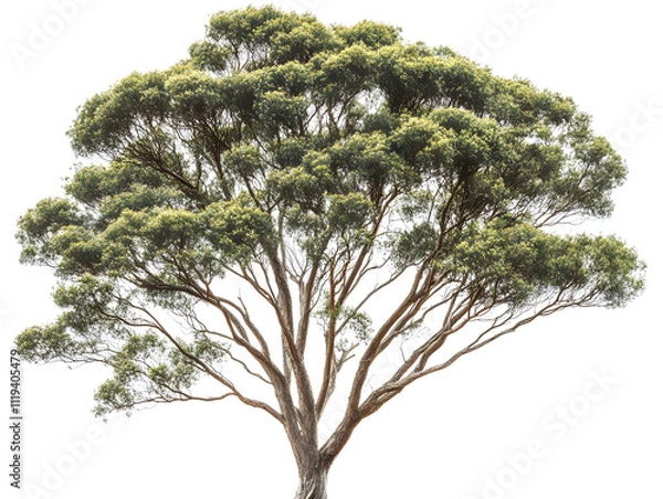 Fototapeta tree isolated on white