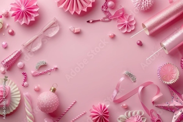 Fototapeta Fun Frame Mockup