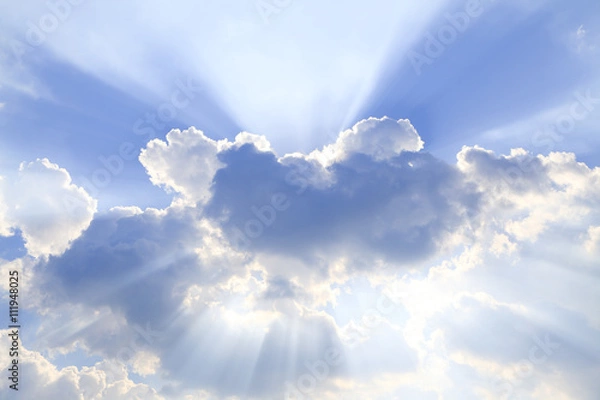 Obraz 雲と光と空