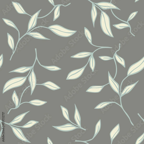 Fototapeta Branches Seamless Pattern