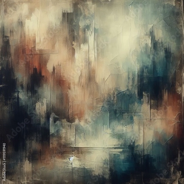 Fototapeta 31 Tattered Texture A moody abstract piece with torn textures so