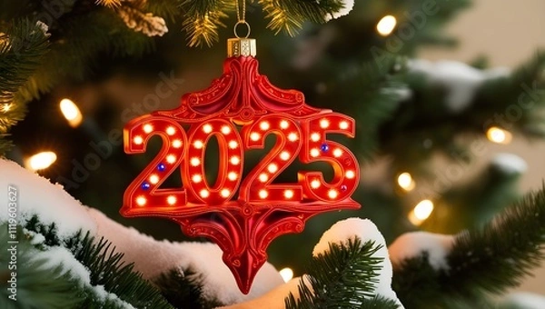 Obraz christmas tree decoration