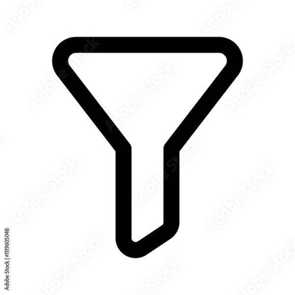 Obraz filter line icon