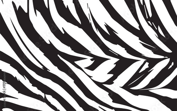 Fototapeta Black and white grunge texture. Monochrome background. Grunge Vector Texture. Distressed texture. Vector illustration.