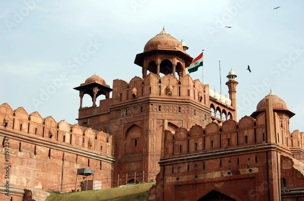 Obraz Lal Qila - Red Fort in Delhi, India