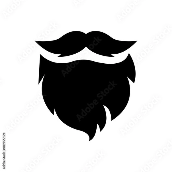 Obraz Beard icon