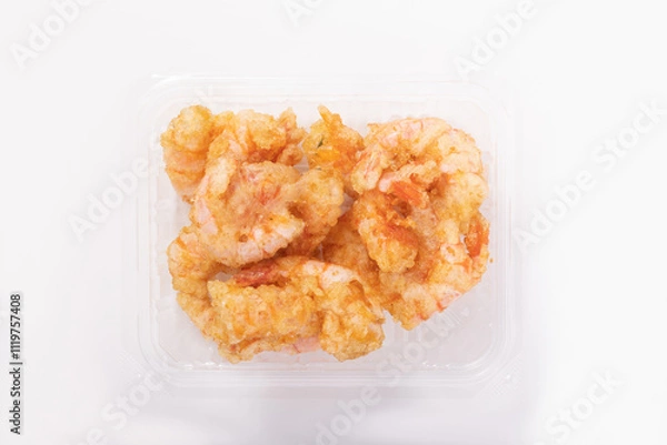Fototapeta 天然エビの唐揚げ