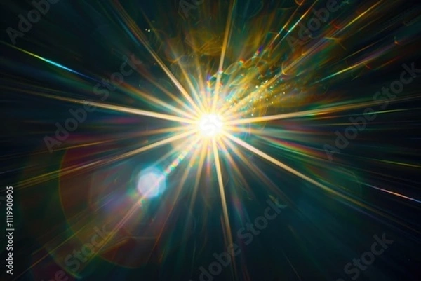 Fototapeta light burst background
