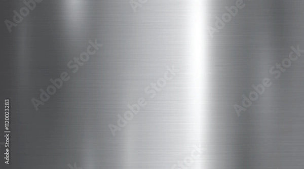 Obraz Metal texture background vector illustration