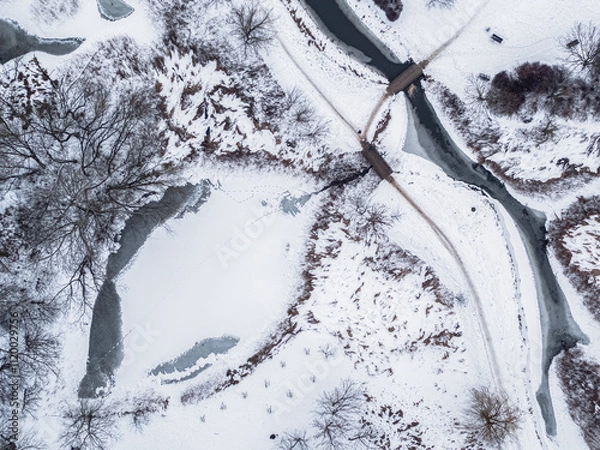 Obraz Winter in City