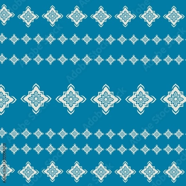 Fototapeta set of seamless patterns with lace