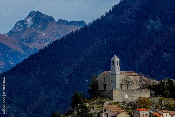 Obraz Le village d'Ilonse